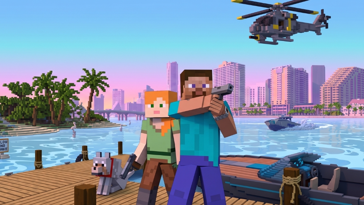 Vice City Minecraft Map: The Closest Thing to GTA 6