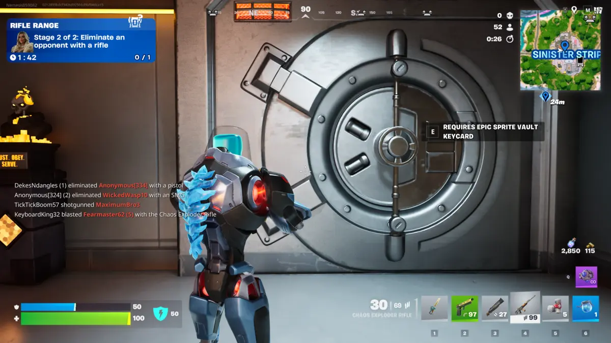 Fortnite Chapter 7 Season 3: All Vault Locations & Map Guide