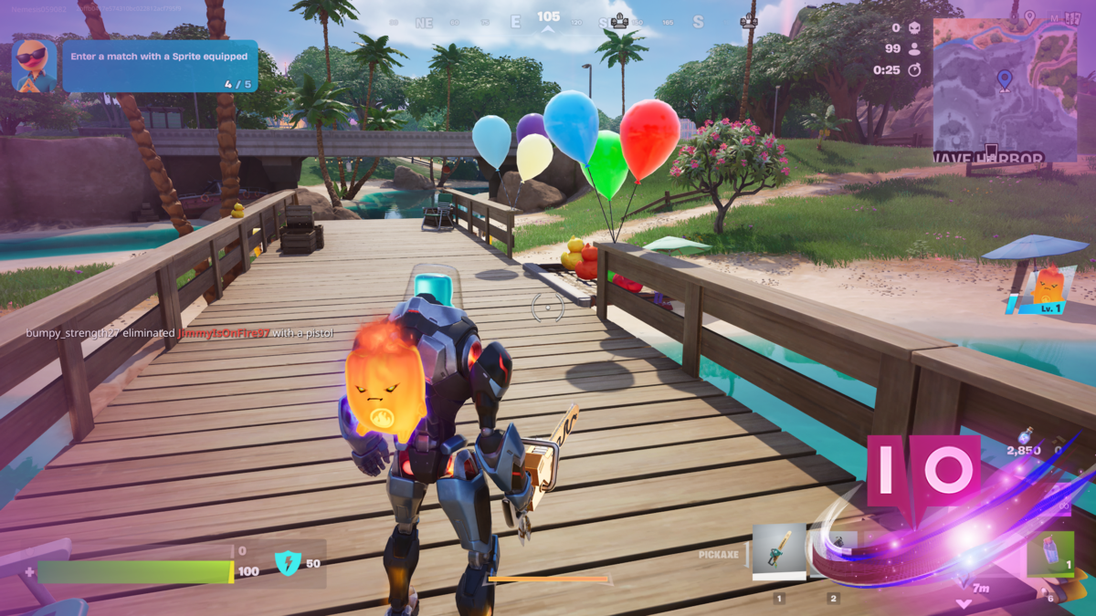 Fortnite Chapter 7 Season 3 Duck Race Guide - Mythic Striker Pump
