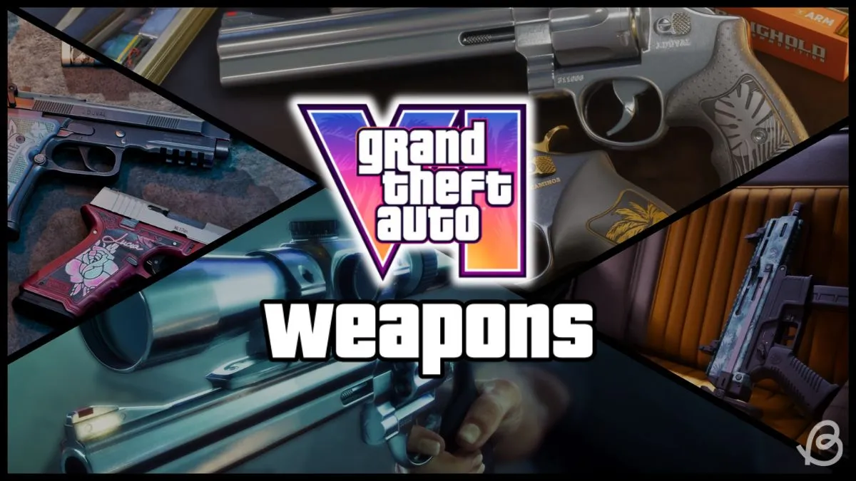GTA 6 Weapons List: Handguns, Shotguns & Assault Rifles