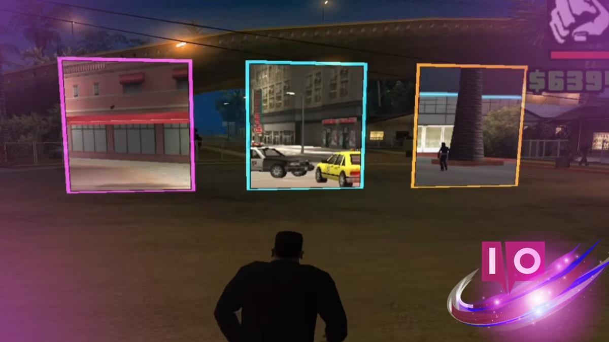 GTA Mod Adds Live Portals Between GTA 3's Liberty, Vice & San Andreas