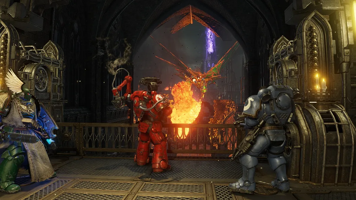 Get Death or Glory Left Greave Free in Warhammer 40K Space Marine 2