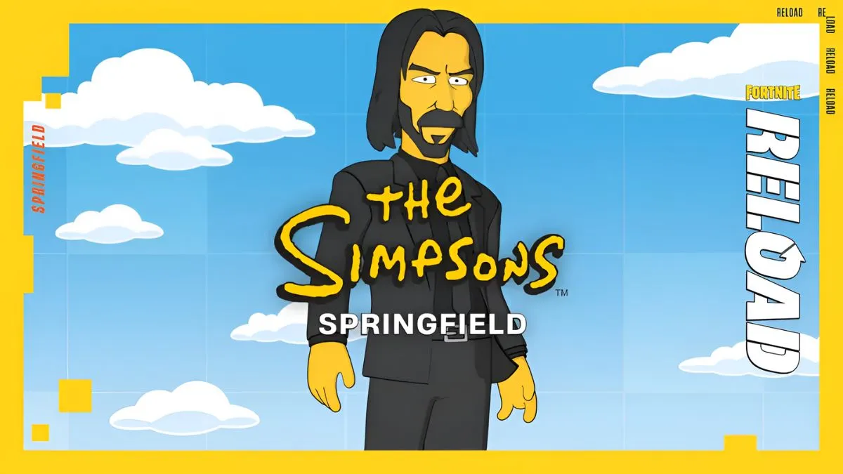How to Get the Simpsons John Wick Skin Style in Fortnite