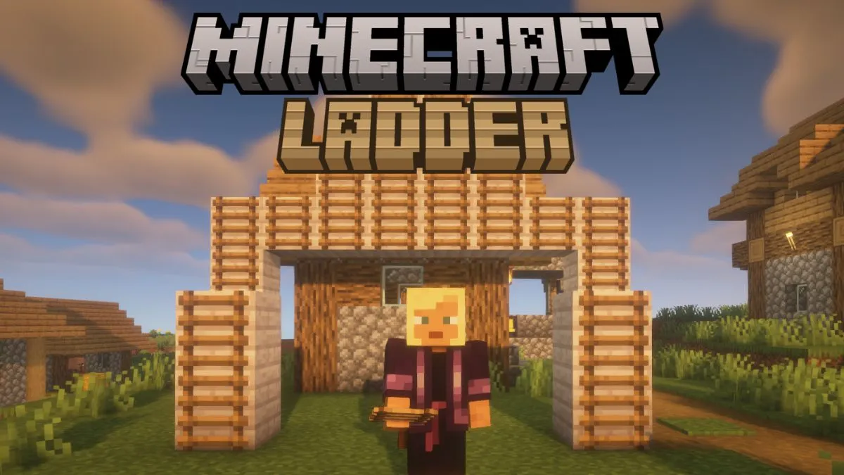 How to Make a Ladder in Minecraft - Easy Crafting Guide