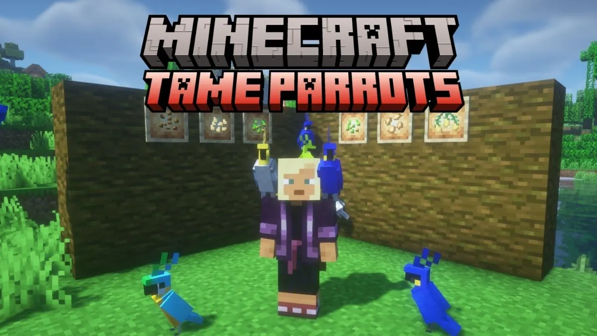 How to Tame a Parrot in Minecraft: Easy Step-by-Step Guide