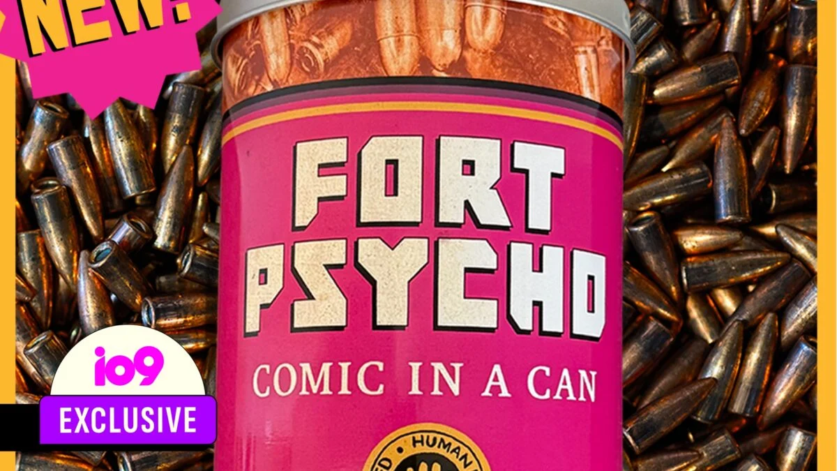 Oni Press' SDCC Exclusive: World's First 'Fort Psycho' Comic-in-a-Can