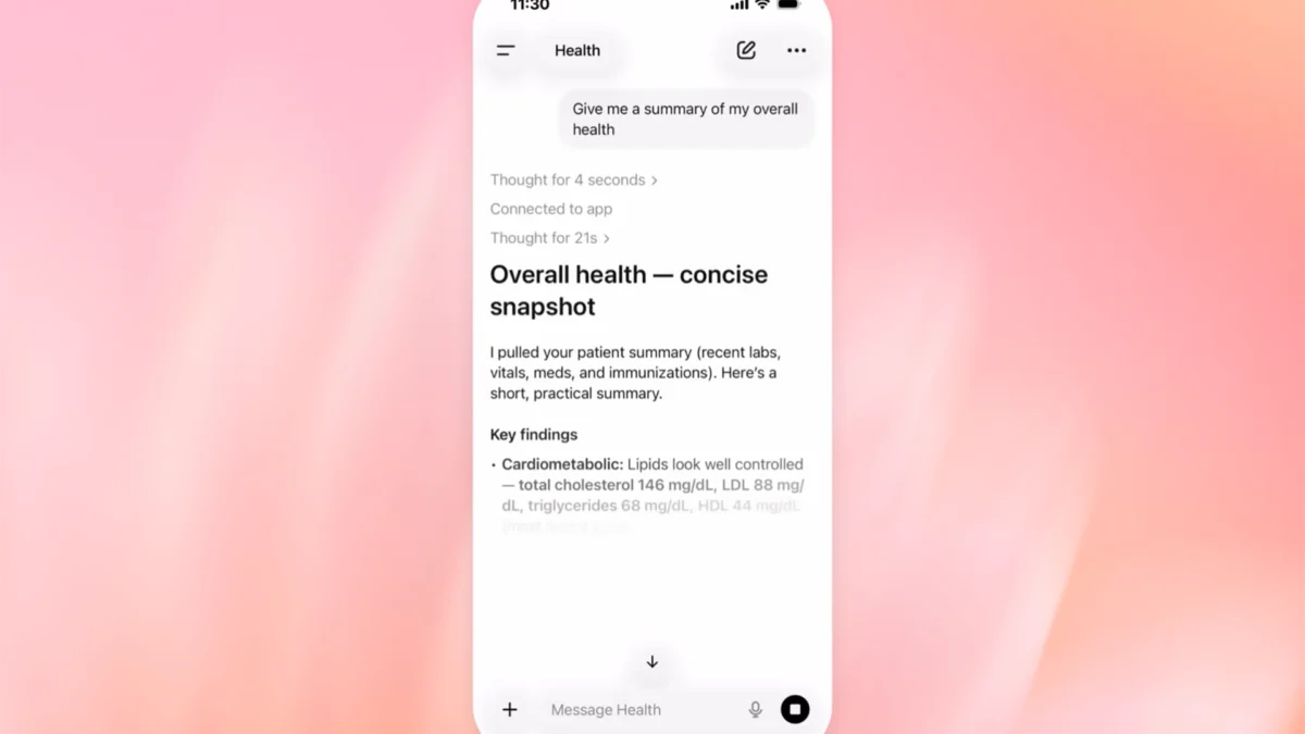 OpenAI's ChatGPT Health Rolls Out Amid Medical Lawsuits
