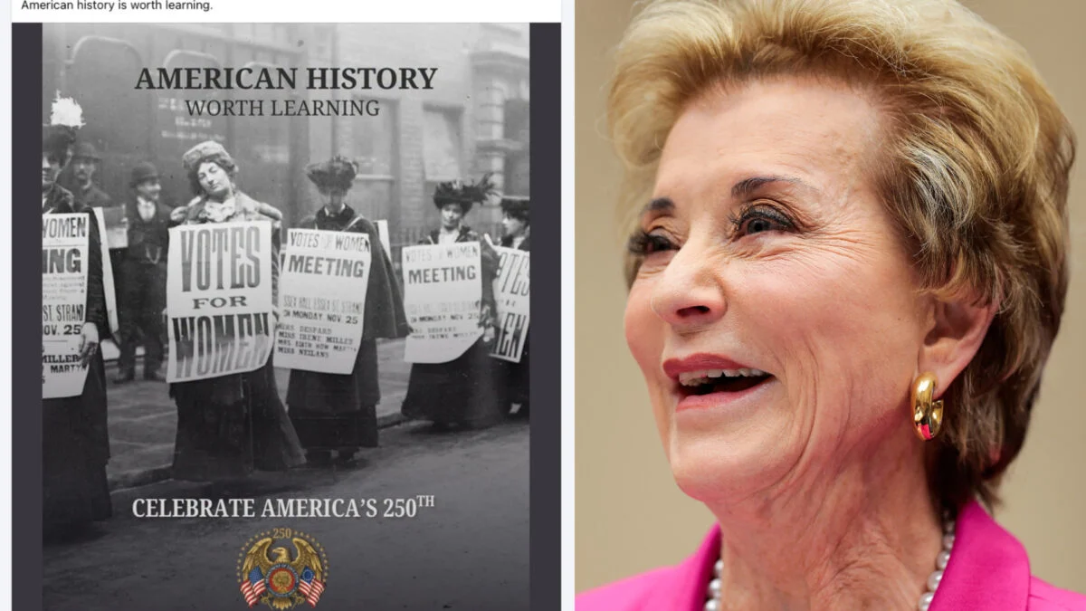 Trump Education Dept Celebrates 'American History' With UK Photo