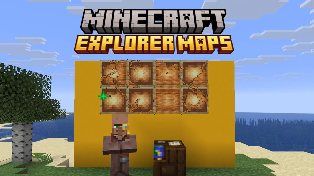 All Minecraft Explorer Maps and Where to Find Them