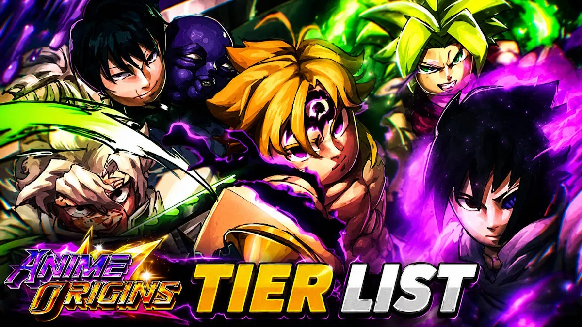 Anime Origins Tier List: Best Units Ranked
