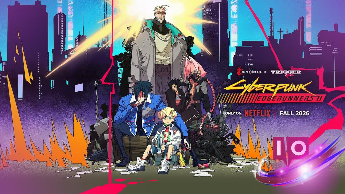 Cyberpunk: Edgerunners 2 Sets October Premiere Date