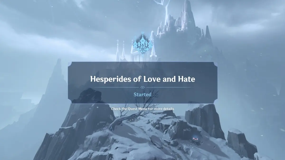 Genshin Impact: Hesperides of Love and Hate World Quest Guide