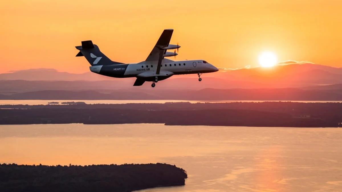 Heart Aerospace X1: World's Largest Electric Plane Flies 27 Min on $5