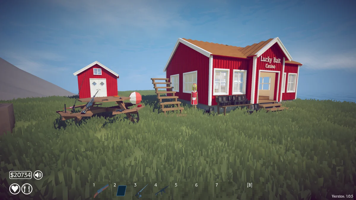 How to Get to the Secret Developer Island in How to Fish - Guide