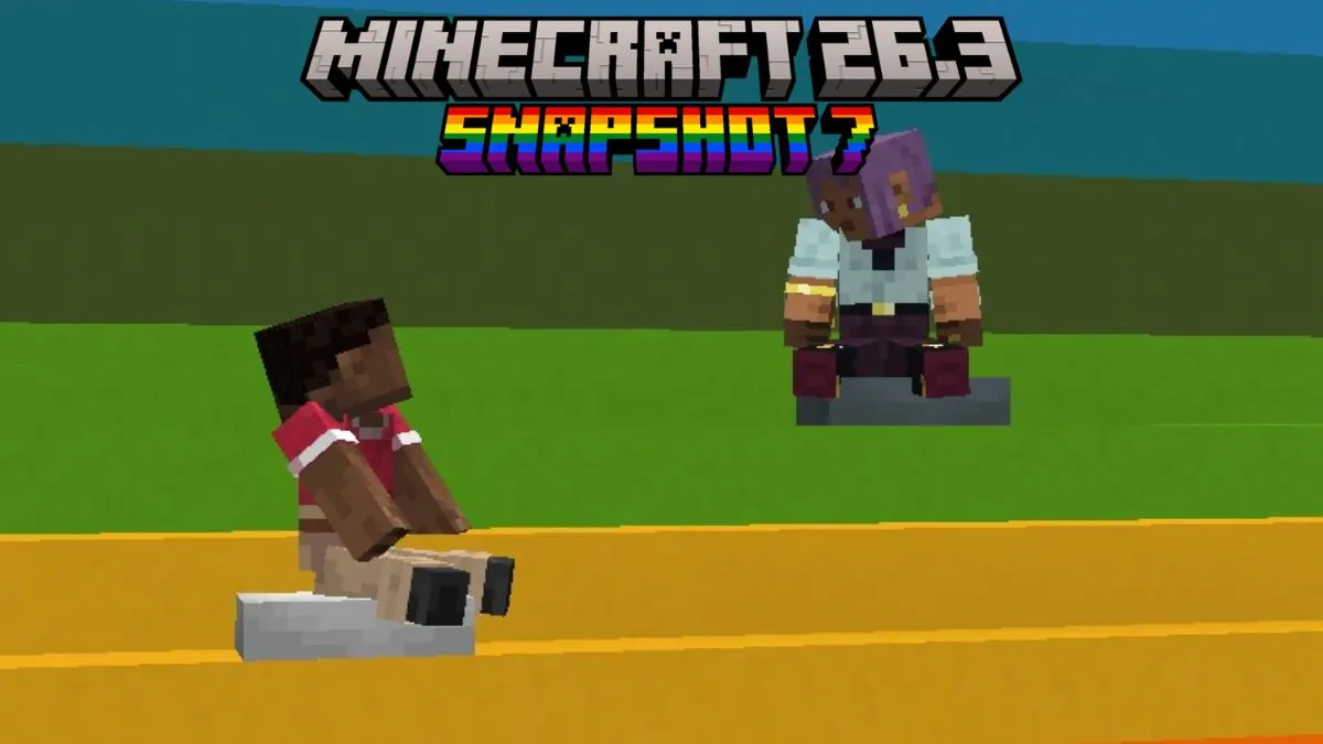 Minecraft 1.26.3 Snapshot 7: Concrete Stairs, Slabs & Explorer Maps