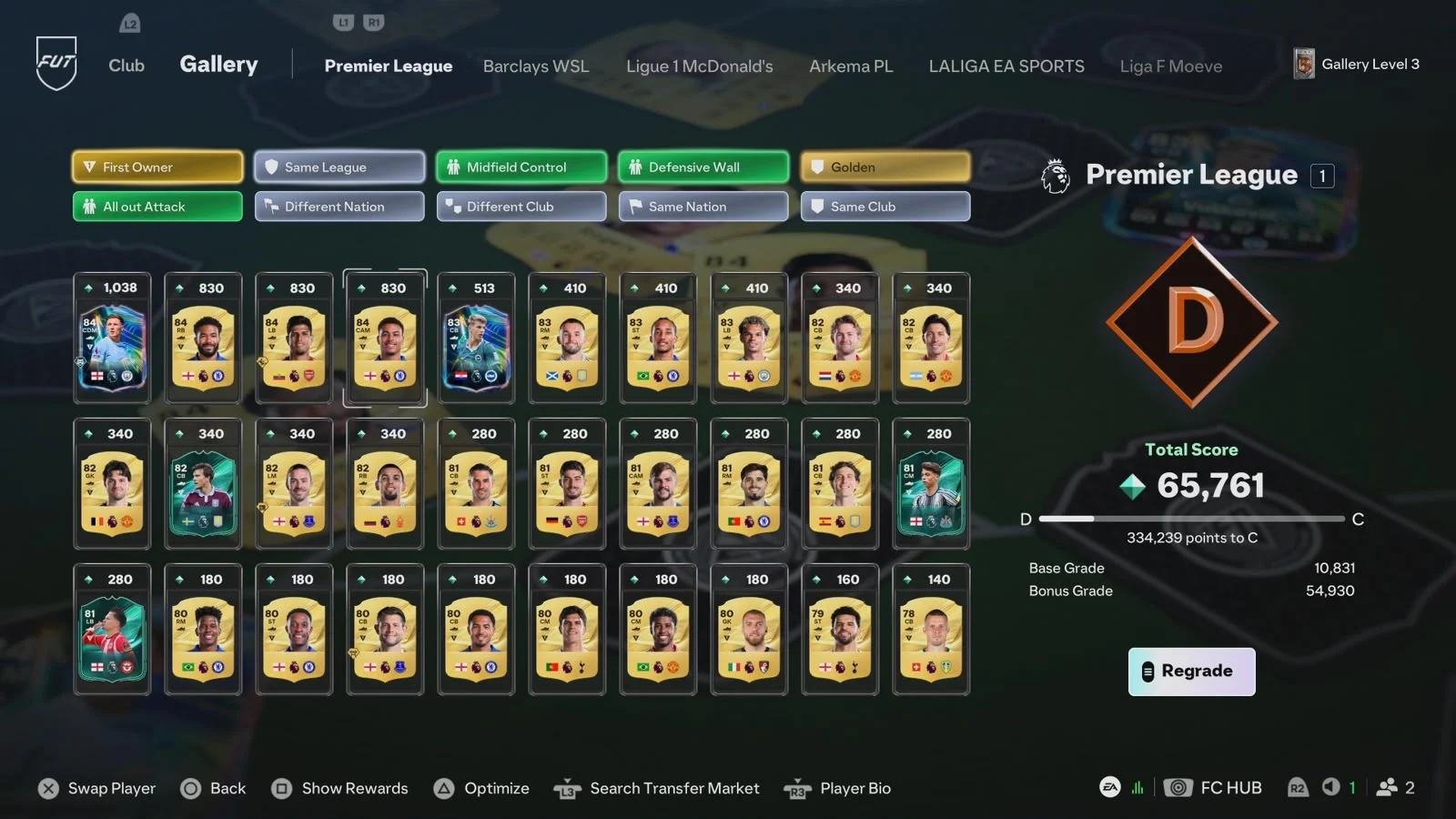 All FC 27 FUT Gallery Week 1: S- & A-Tier Sets