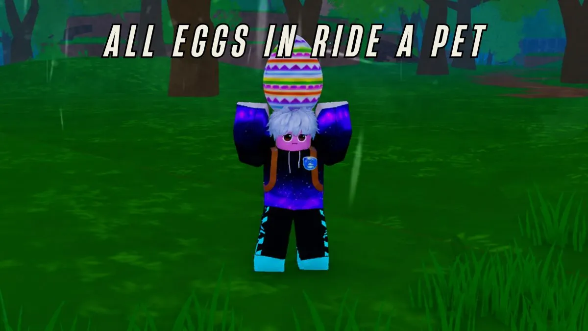 All Ride-A-Pet Eggs: Locations & How to Get Them