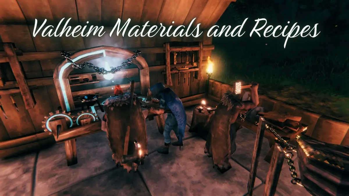 All Valheim Recipes & Materials: Ores, Food, Altar Offerings