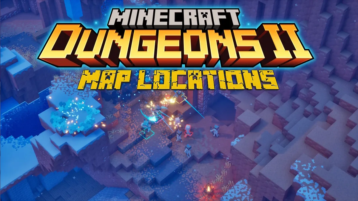 Complete Minecraft Dungeons 2 Map: Sift & Overworld Locations