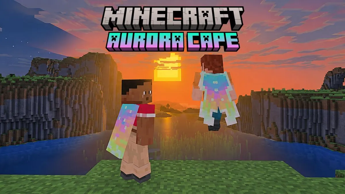 How to Get Free Aurora Cape in Minecraft Java & Bedrock
