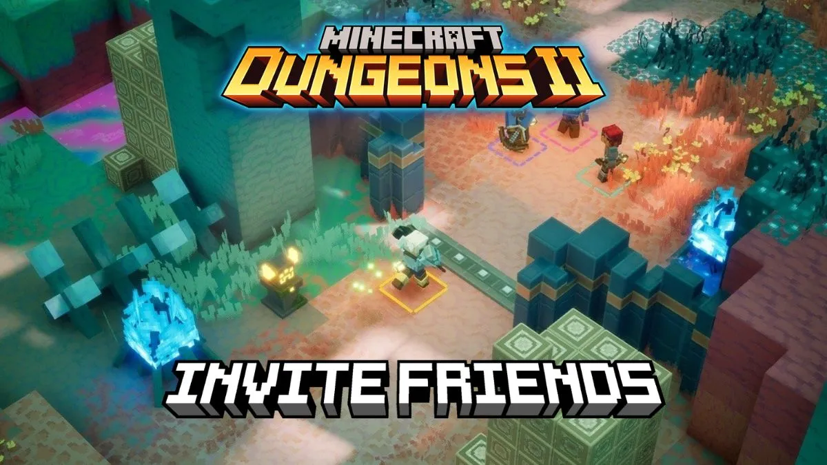 How to Invite Friends in Minecraft Dungeons 2 (Co-op Guide)