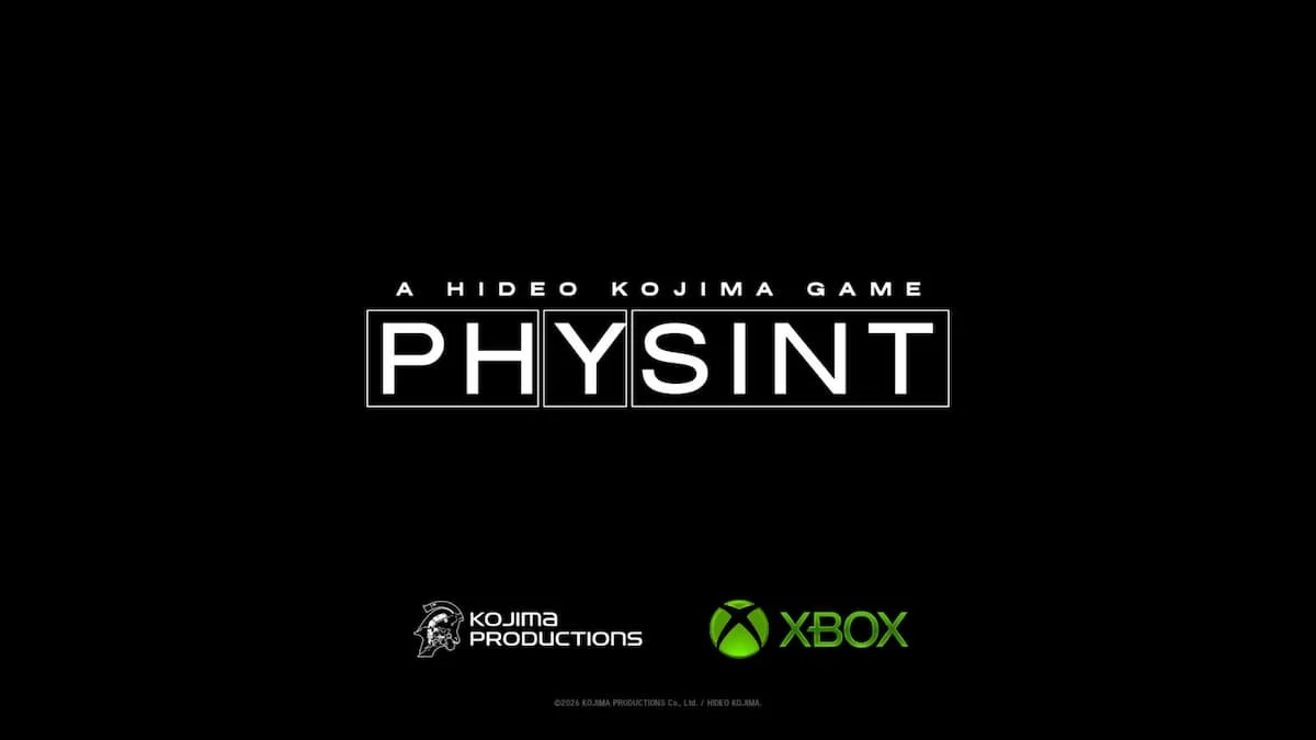 Kojima Studio Refutes Claims About Sony's PHYSINT Cancellation