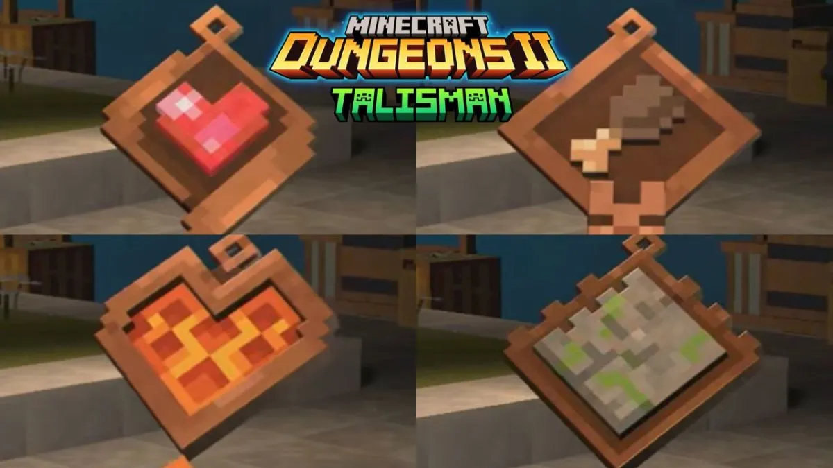 Minecraft Dungeons 2: All Confirmed Talismans — Complete List
