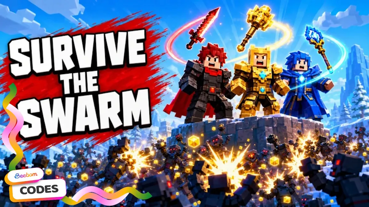 Survive the Swarm Codes - September 2026 (Latest Working)