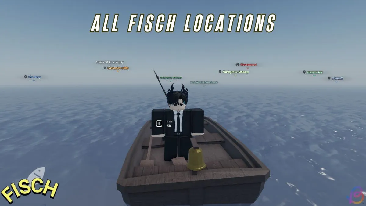All Fisch Locations: Complete Interactive Map Guide