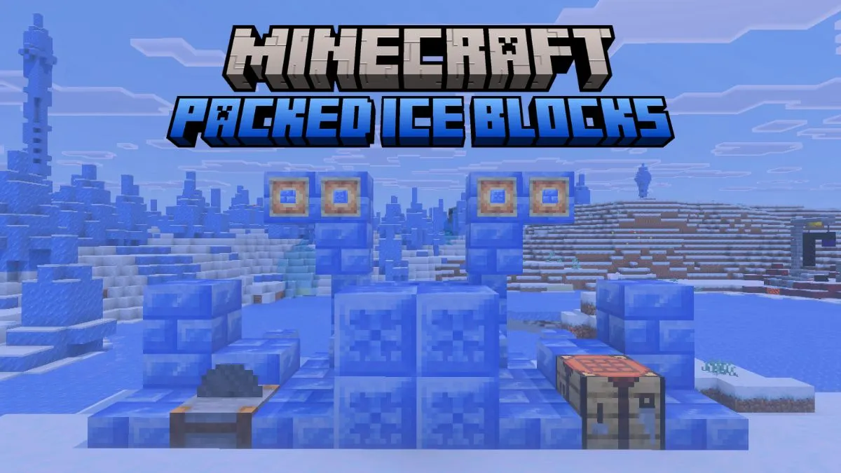 How to Get Packed Ice Bricks in Minecraft Fast