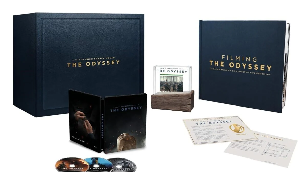 The Odyssey Limited Edition Box Set: $300, 70mm IMAX Cell + Book
