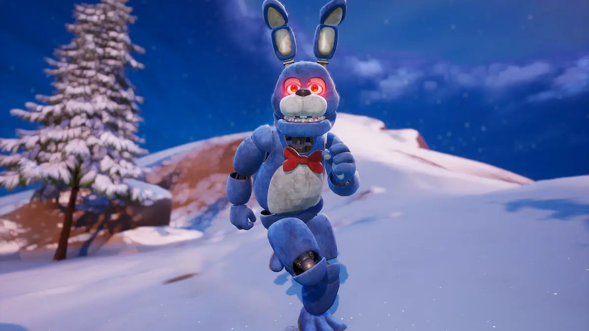 Where to Find Bonnie (FNAF) in Fortnite Fortnitemares